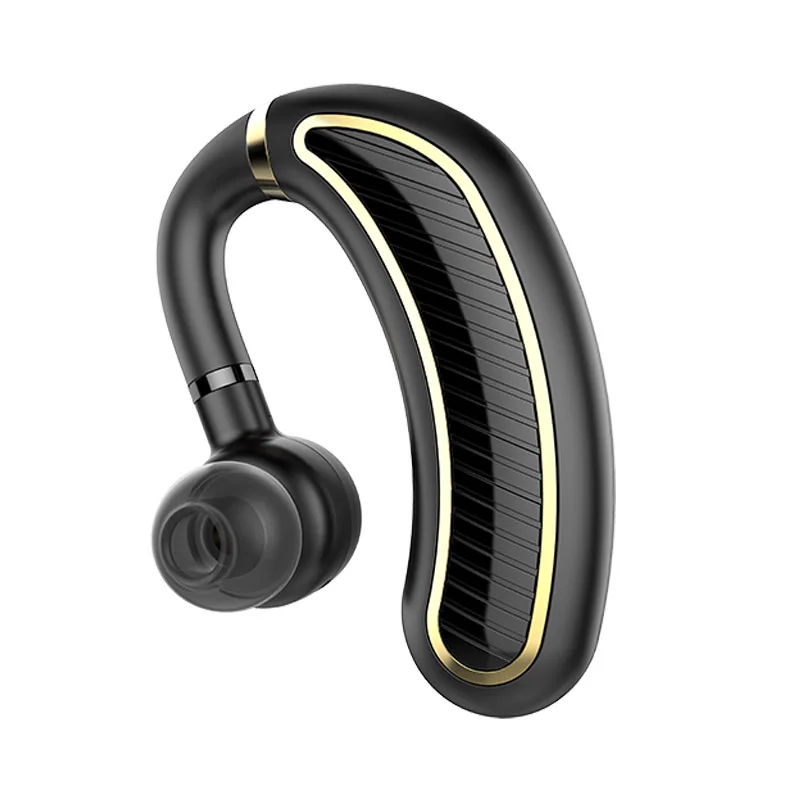 Bluetooth наушники 5,0 wless наушники Игровые наушники свободные руки в ухо наушники гарнитура с микрофоном для мобильного телефона - Цвет: Gold without box