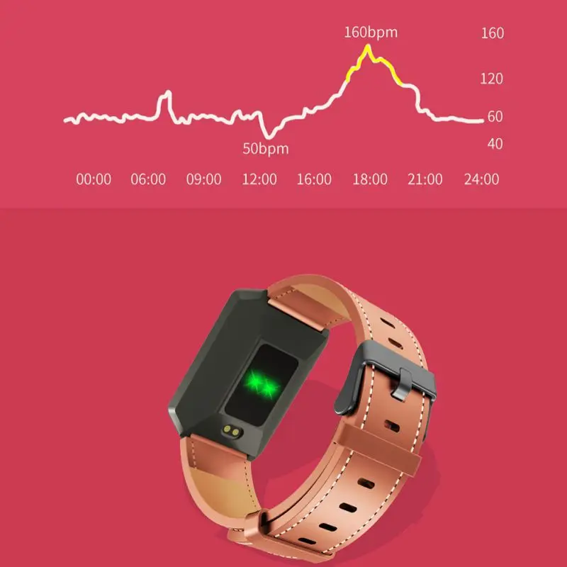 CK19 Smartwatch IP67 водонепроницаемые носимые устройства Bluetooth Шагомер монитор сердечного ритма цветной дисплей Смарт-часы для Android/IOS