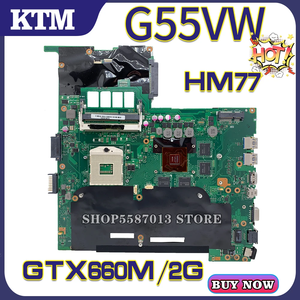 Материнские платы KEFU B53V материнская плата для ноутбука ASUS B53E оригинальная HM55 |