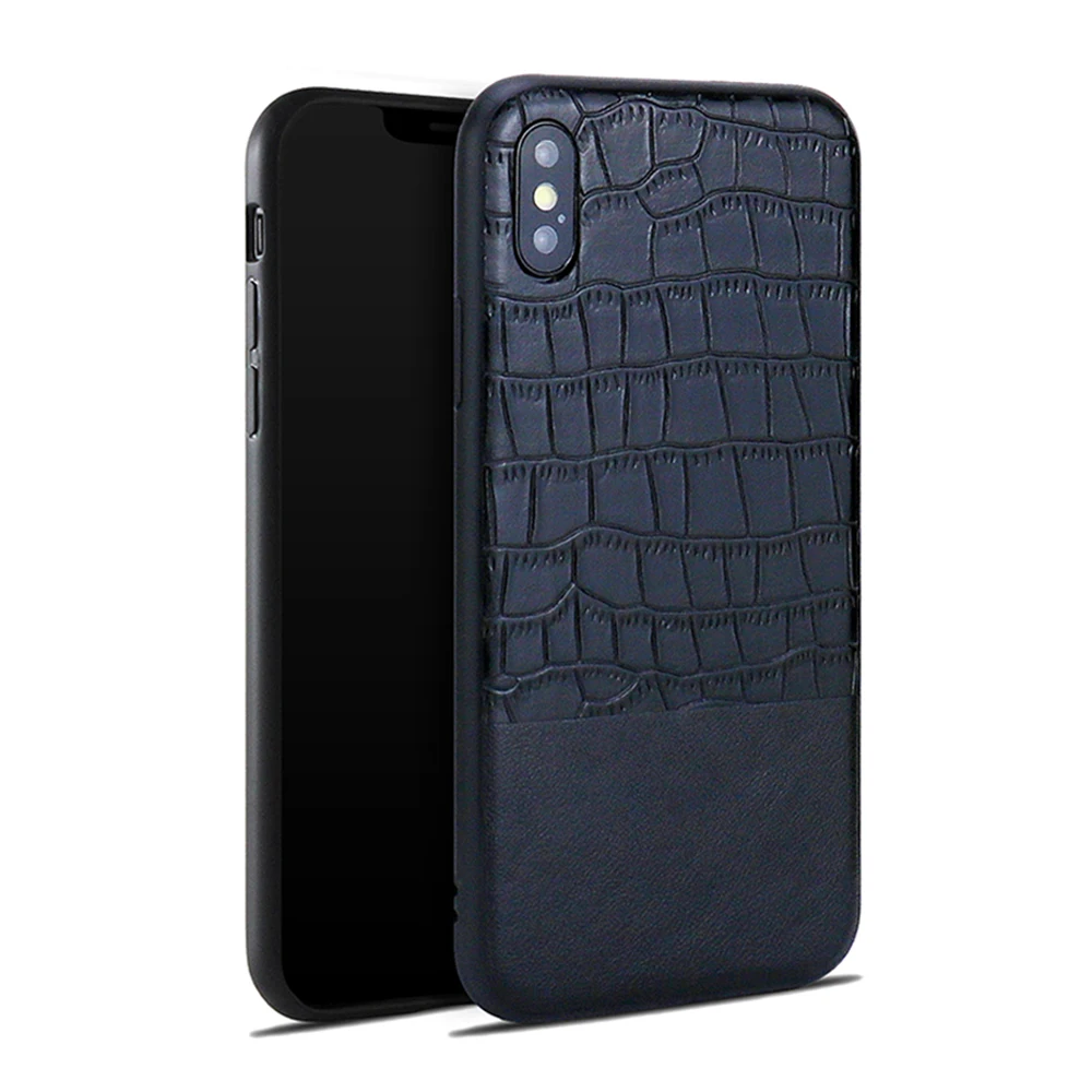 Чехол из искусственной кожи для iPhone 11 Pro Max бизнес хорошая задняя крышка на ощупь