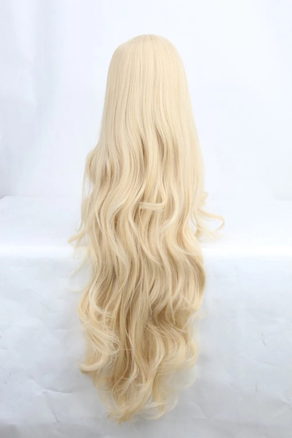 Volcaloid3 SEEU парик, 100 см, светильник, блонд, кудрявый, волнистые, длинные, термостойкие, синтетические волосы, косплей, костюм, парики+ парик, шапка