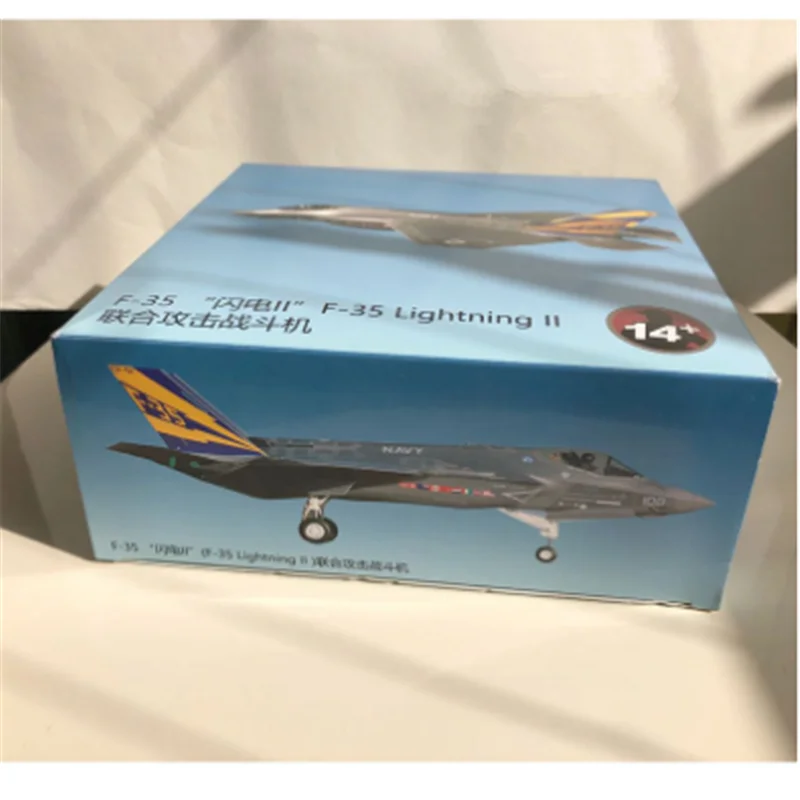 Коллекция 1: 72 Масштаб 22 см Корпус морской пехоты США F-35B модель истребителя молнии Литой Сплав дисплей самолета для детей и взрослых