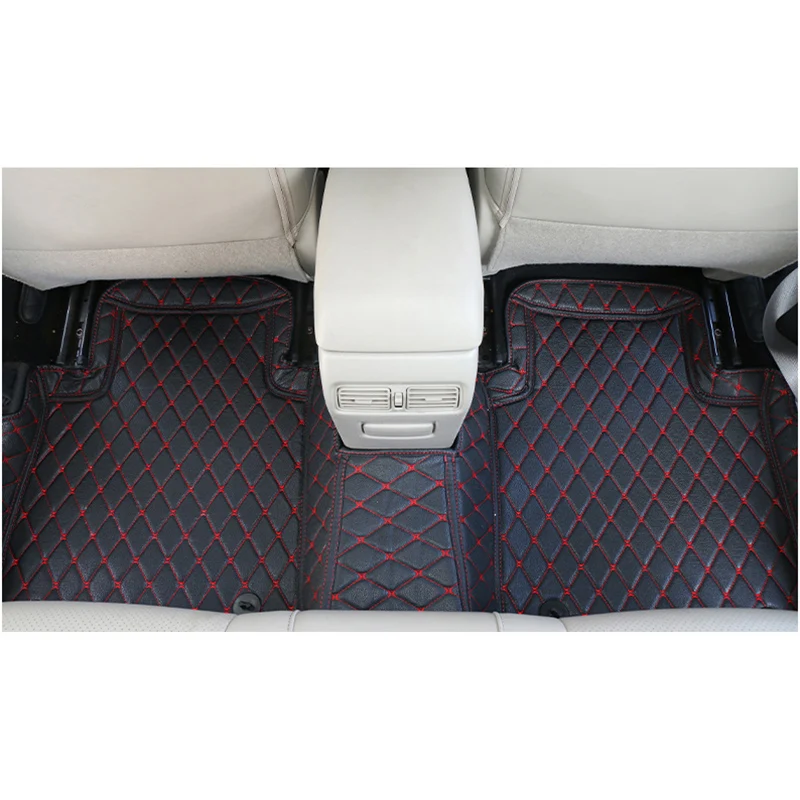Lsrtw2017 кожаный автомобильный коврик для nissan tiida 2004- 2007 2008 c11 c12 c13 аксессуары