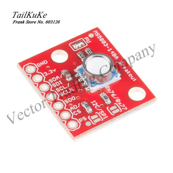 

GY-MS5803-01BA High Precision Waterproof Type Liquid Gas Pressure Height Temperature Sensor Module