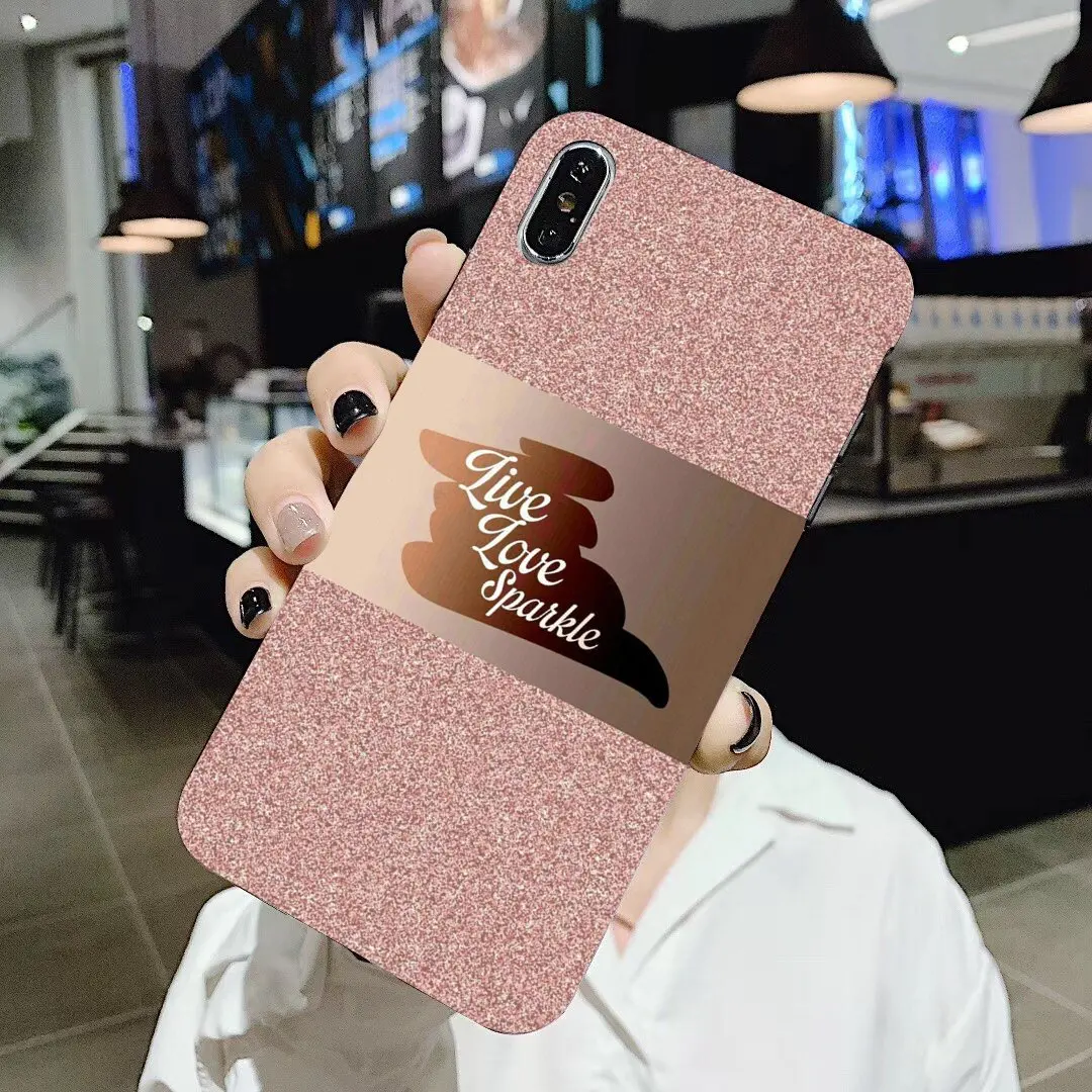 Розовый и светло-розовый милый силиконовый чехол для телефона Huawei G7 G8 P7 P8 P9 P10 P20 P30