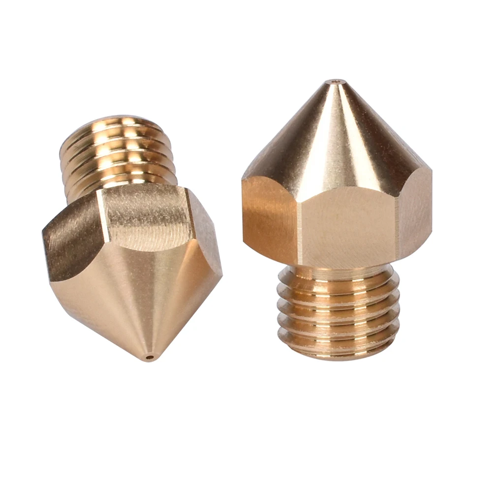 CR-10S pro латунная насадка 0,2/0,4/0,6/0,8 мм 1,75 мм нити J-head 3D-принтеры Запчасти для 3D-принтеры Hotend M6 нить экструдер