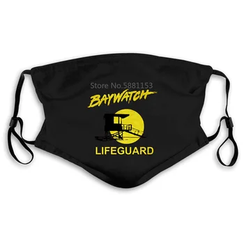 

Baywatch Rot Lifeguard David Hasselhoff,Kult Brand Style Cool Mouth Mask Women's kid PM2.5