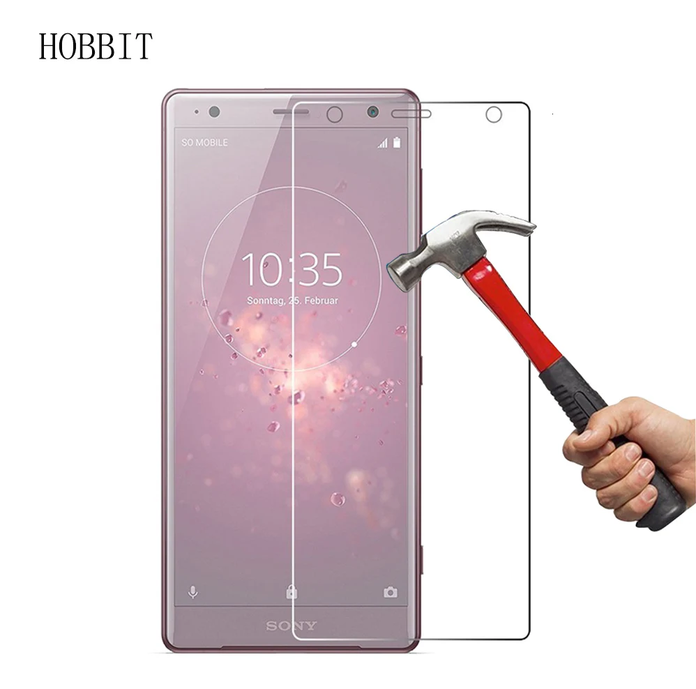 10 шт./партия, для sony Xperia XZ2/XZ2 Compact, 0,3 мм, 2.5D, 9 H, прозрачное закаленное стекло премиум-класса, Защитная пленка для ЖК-экрана