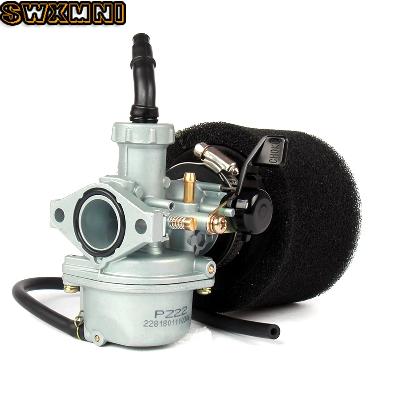 Карбюратор PZ22 Carb 22 мм с воздушным фильтром для 110cc 125cc SSR Lifan CRF50 мотоцикла