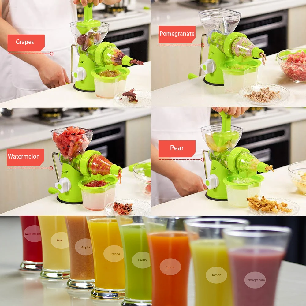 Ручная Соковыжималка ручной экстрактор свежих фруктов кухонный инструмент
