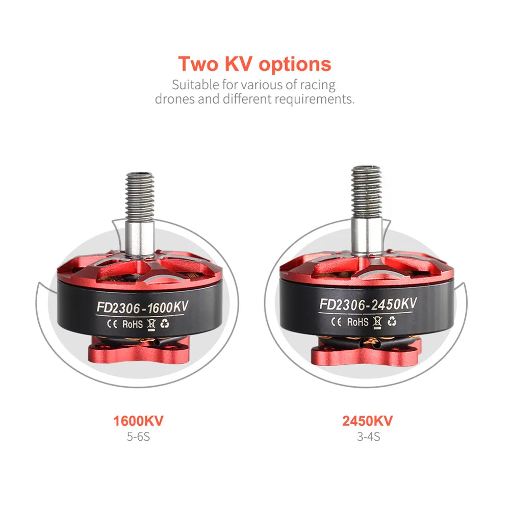 HGLRC Sector 5 V2 F7 двойной контроль полета 60А 4в1 ESC 2306 мотор FPV гоночный Дрон BNF PNP Квадрокоптер мультиротор модель игрушки