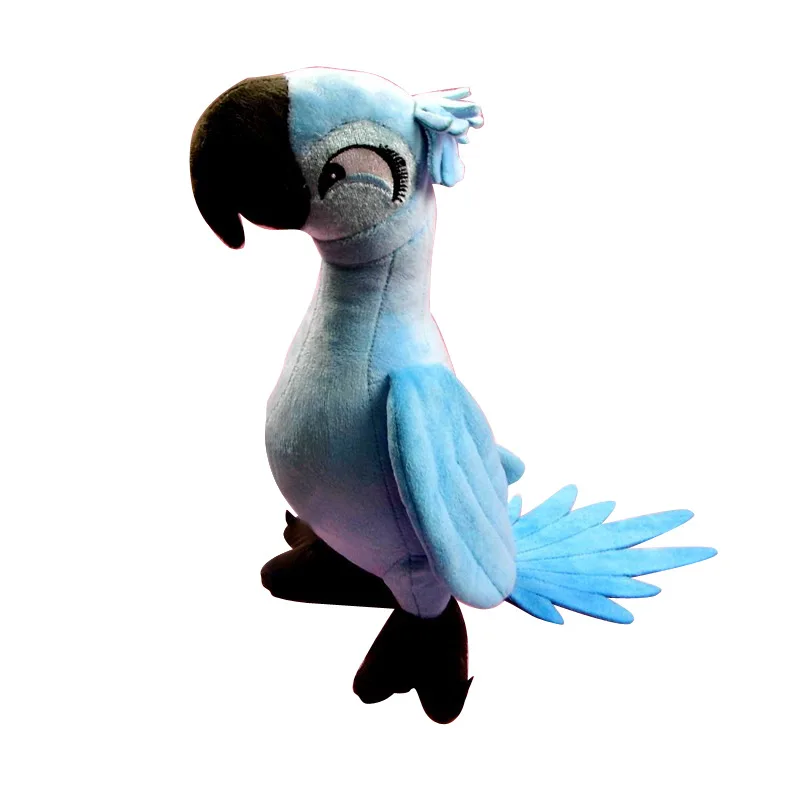 Оригинальная плюшевая игрушка Rio Parrot 30 см blu-ray и драгоценный камень мультфильм мягкая детская плюшевая игрушка детский Рождественский подарок