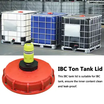 

1PCS IBC Ton Tank Lid Durable Long-lasting Barrel Cover Cap with Ventilation Hole Tank Breath Cover Fitting 163mm