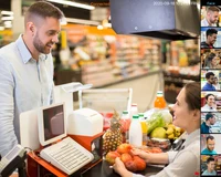 8MP 4K IP Camera Outdoor Ai Face Recognition H.265 Onvif Black CCTV RTSP Color Night Vision 4MP POE Human Audio Security Camera 2