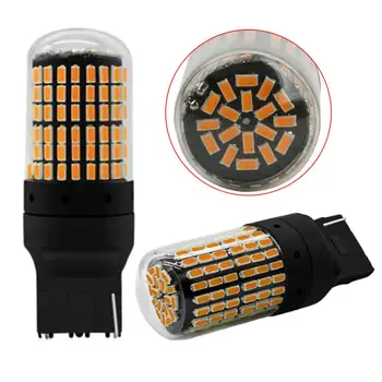 

12V Auto Tail Brake Light Reverse Bulb Signal Lamp DRL Lights Car LED Flashing Turn Signal Light Bulbs for Ford Toyato Honda