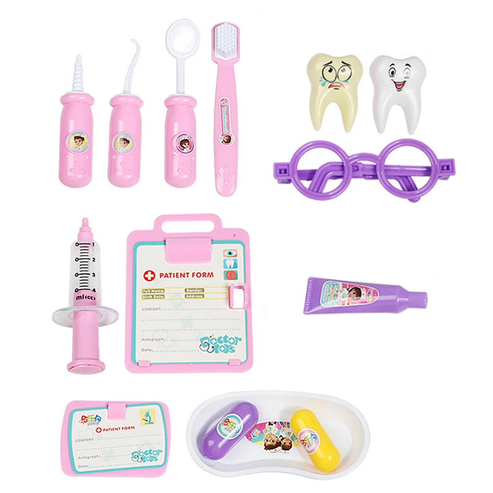

Pretend Play Emulational Toy Kit Doctor Echometer Set with Sound Light Toys