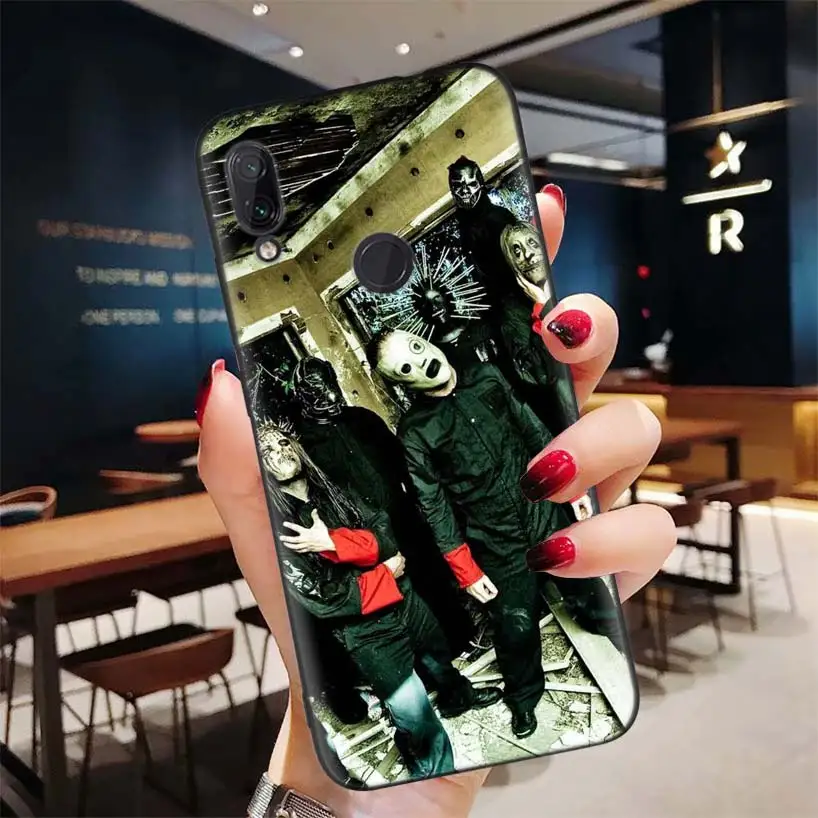 Slipknot Clown Corey Taylor Black Case for Xiaomi Redmi Note 8 7 7S 7A 6 S2 3