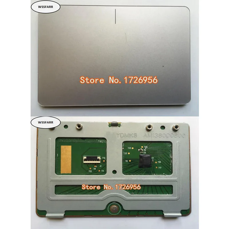 Placa de ratón Original y genuino para Lenovo YOGA 2 13, touchpad, color plata, AM138000800