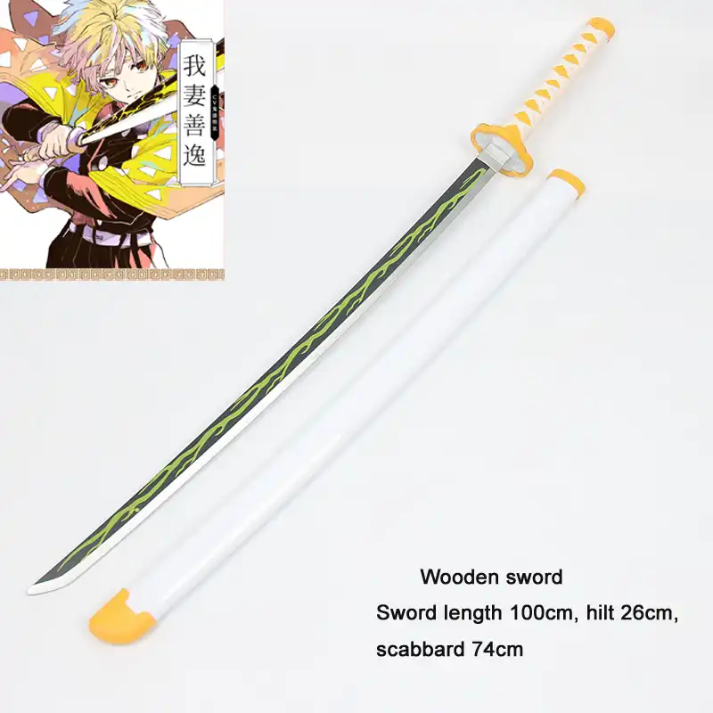 Featured image of post Katana Zenitsu Sword Anime Anime fans must have seen martial arts masters using this weapon in anime