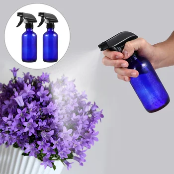 

2pcs 230ml Spray Bottle Reusable Portable Travel Bottle Empty Bottle Cosmetics Holder for Travel Bathroom