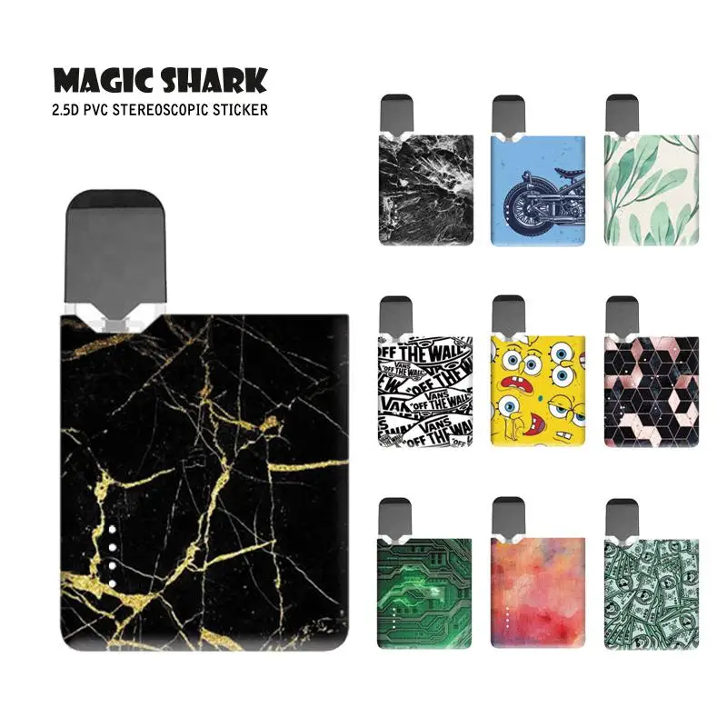 Чехол с принтом Magic Shark печатная схема изображением Губки Боба Листьев камня