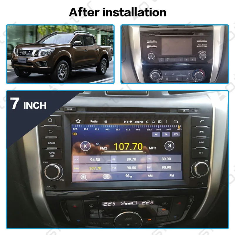 Android 9,0 ips gps навигатор Автомобильный Радио плеер для NISSAN NP300 Navara Terra+ мультимедийный плеер головное устройство магнитофон