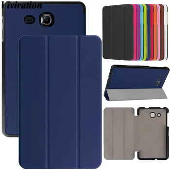 

For Samsung Tab E 9.6 SM T560 T561 T580 T550 T280 Luxury Case For Samsung Galaxy Tab A A6 7.0 2016 T285 T280 Leather Stand Cover