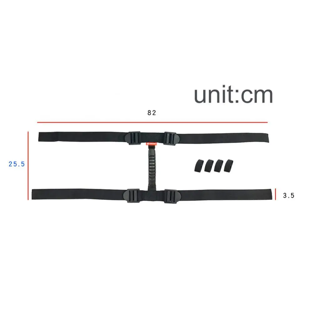 Motorcycle Luggage Rope Binding Strap Side Box Strap Luggage Fixing Tie Handle Rope Motorbike Modification Trunk Accessories