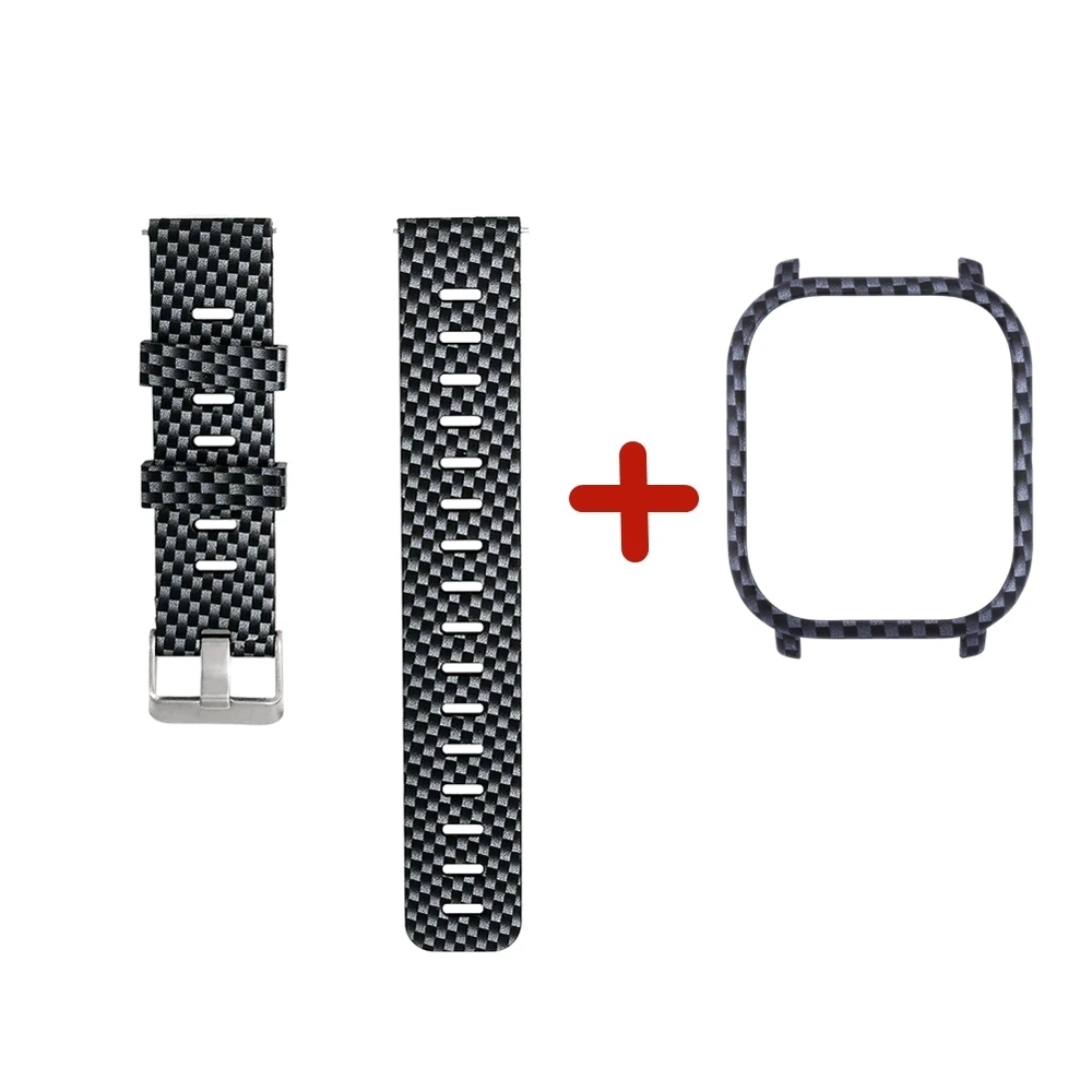 Package 11 Чехол+ ремешок 2в1 для Xiaomi Huami Amazfit GTS Smart Watch Band 20 мм браслет+ PC Защитная оболочка для Amazfit GTS спортивный браслет - Цвет: Package 11