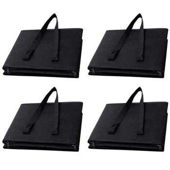 

Lunch Cooler Bag Insulation Folding Picnic Portable Ice Pack Food Thermal Bag Food Delivery Bag Drink Carrier 4Pcs