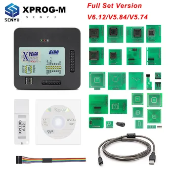 

XPROG-M V5.84 V5.74 V6.12 X Prog 5.84 For BMW Scanner Car ECU Programmer Tool XPROG M V5.84 OBD OBD2 Car Diagnostic Auto Tool