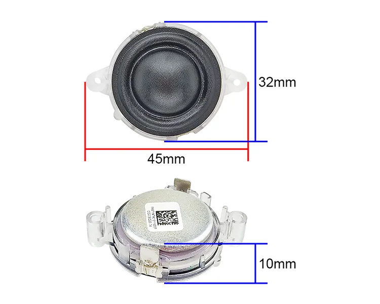 For Harman Kardon 1.25 Inch Neodymium Treble Speaker 4Ohm 20W Silk Dome Tweeter Binaural In-built Unit Diy Crystal Rack 2pcs