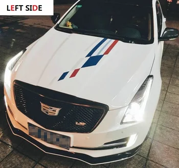 

LEFT SIDE Universal Car Stickers Hood Sports Modification Car Stickers Decoration Waterproof Accessories Car Stickers