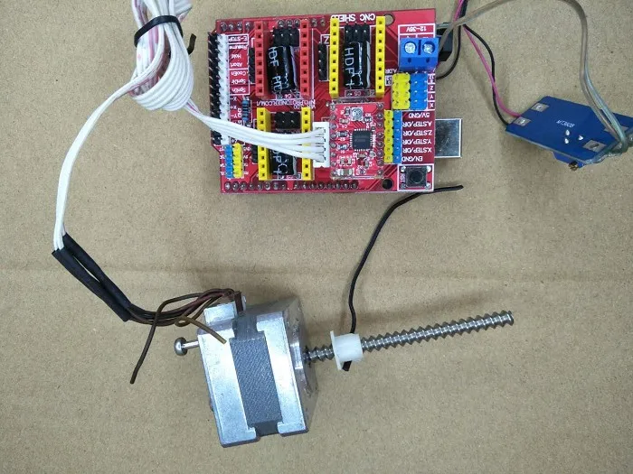 

5V12V Micro Electric Telescopic Vigorous Positioning Screw Push Rod Slow Lifting Reciprocating Motor Stepper Motor