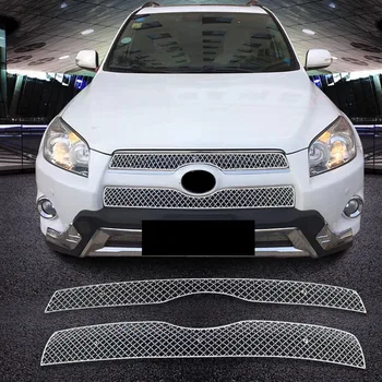 

Stainless Steel Grille Cover For Toyota RAV4 2011 2012 2013 Anti-insect Grill