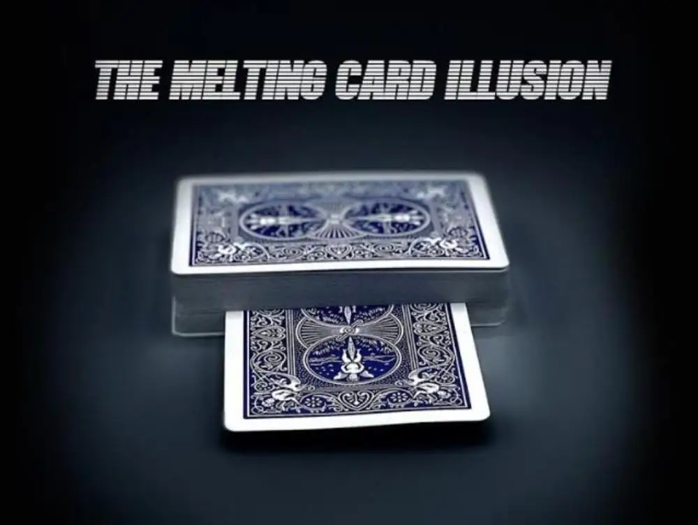 Melting Card Illusion By Calen Morelli - Magic Tricks - Magic Tricks -  AliExpress