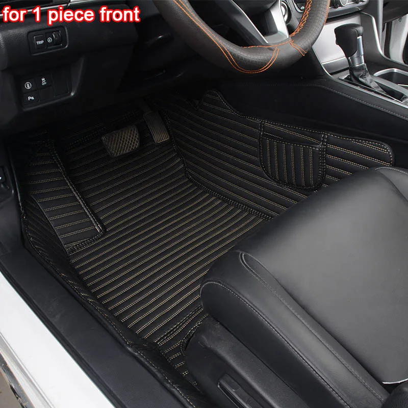 FUZHKAQI пользовательские автомобильные коврики для Mazda 3 axela, 5, 6, 8 лет, CX-5 CX-7 MX-5 CX-9 CX-4 atenza cx3 коврик для ног стайлинга автомобилей авто аксессуары - Название цвета: black white 1 piece