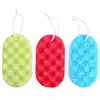 3pcs Bath Face Face Bath Body Wash Scrubber Super Massage Brush Scrubber Sponge Cleaner Bathroom Shower Bathing 1
