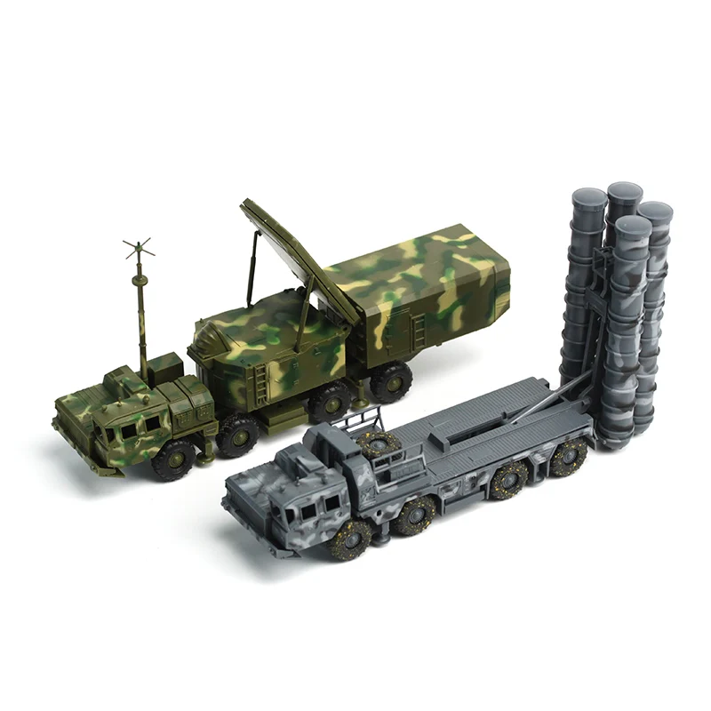 1/72 1: 72 Российская армейская S-300 ракетная система радарная машина пластиковый сборный грузовик пазл Строительный набор военный автомобиль модель игрушка подарок