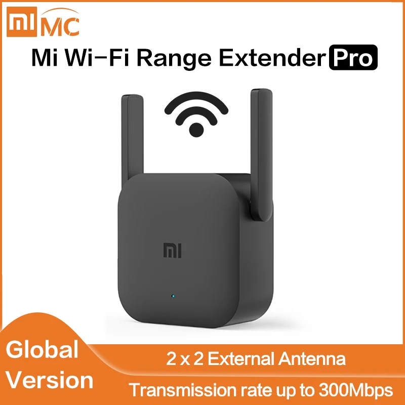 Mejores Ofertas Xiaomi-Extensor de rango WiFi Mi Pro versión global, enrutador amplificador de 300 m, 2,4G €29-€3 code: 04ESOW3 llKVXY73o