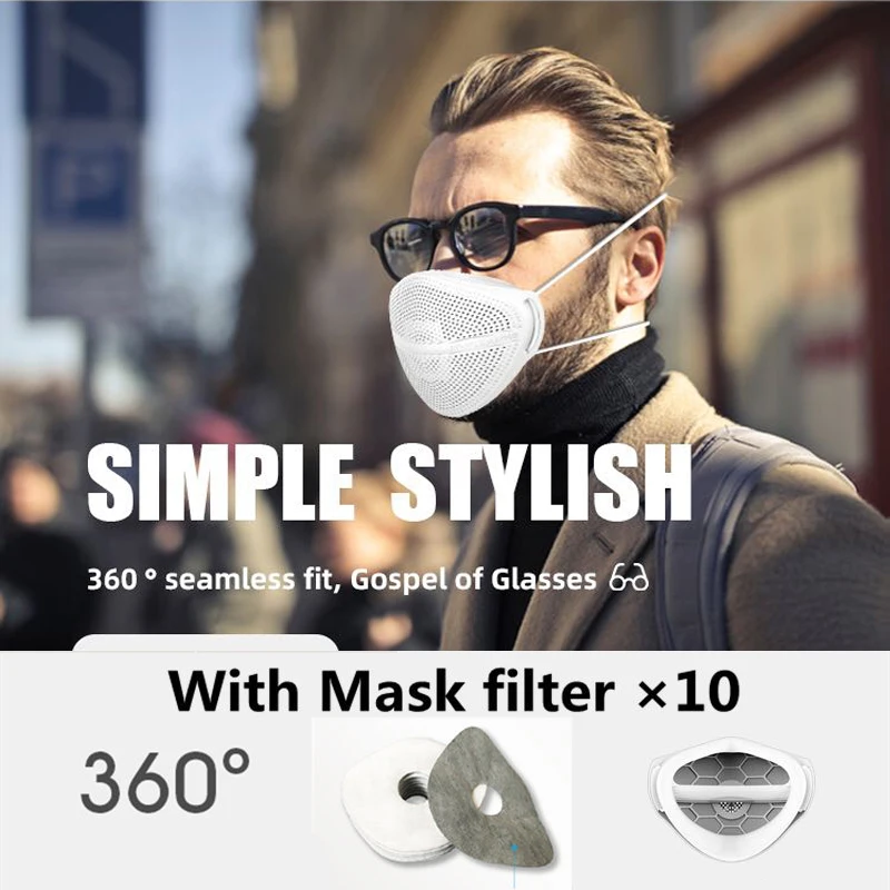 

Ship Immediately KN95 Mask PM2.5 Mouth Nose Disconnect-type Mask KN95 Anti-dust Safety Masks Activated Carbon Patented Product