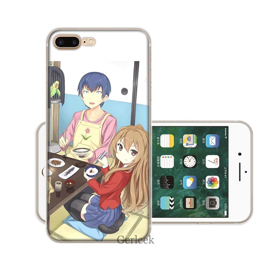 Чехол для мобильного телефона iPhone 11 Pro 6 6s 7 8 P Lus iPhone XR X XS Max 5 5S SE Shell Toradora жесткий чехол - Цвет: H7