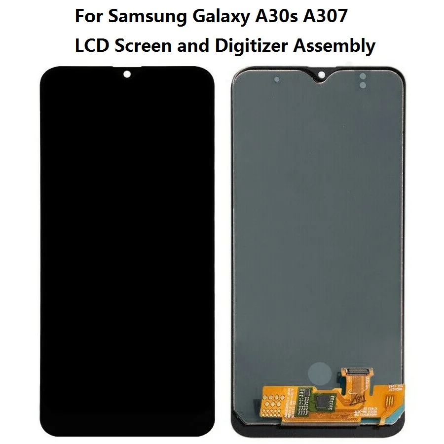 Для Samsung Galaxy A30s A307 TFT без функции отпечатка пальца ЖК-экран и дигитайзер сенсорный