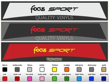 

For FORD FOCUS SPORT CAR WINDSCREEN SUNSTRIP LOGO GRAPHIC DECAL STICKERS SU13