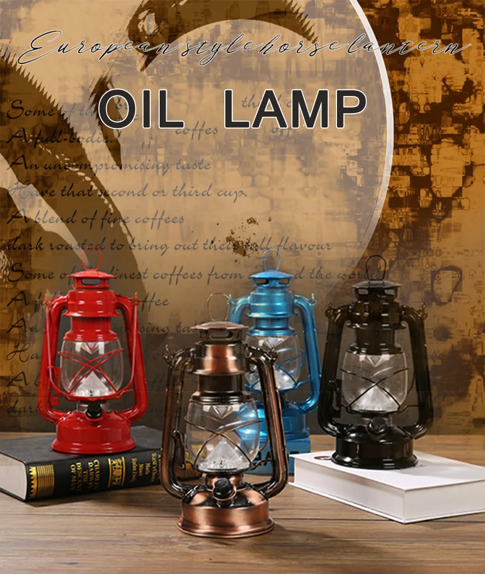 Ретро ностальгическая железная керосиновая лампа Подсвечник дисплей старомодный портативный стеклянный светильник украшение для кемпинга палатка масло реквизит