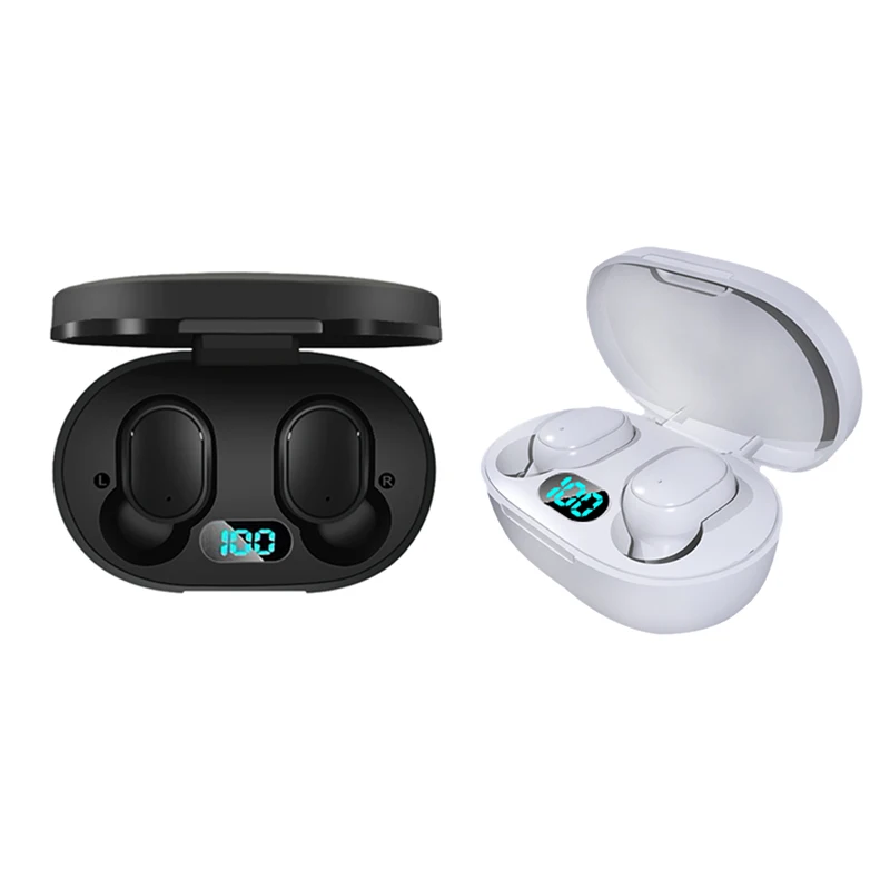 A6L TWS Wireless Earphones LED Display Bluetooth V5 0 Headsets with Mic for Xiaomi Redmi for iPhone Huawei Samsung