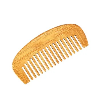 

2019 2pcs Bamboo Hair Paddle Detangling Brush Set Wooden Massage Comb for Men Women Kids