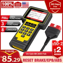 Thinkcar thinkscan 600 abs/srs obd2 scanner ts600 óleo/tpms/epb redefinir obd2 leitor de código pk cr619 al619