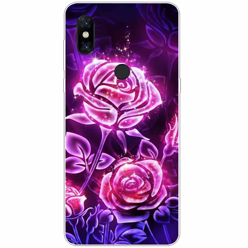 Soft Cover TPU Silicone Print Clear Bumper Case