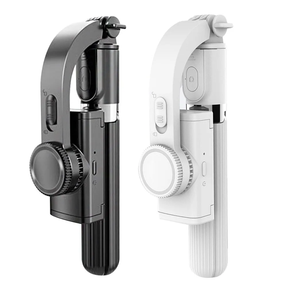 Handheld Grip Stabilizer Tripod 3 In 1 Bluetooth Selfie Stick Handle Remote Holder Selfie Stand for Iphone Android  Mini Tripods